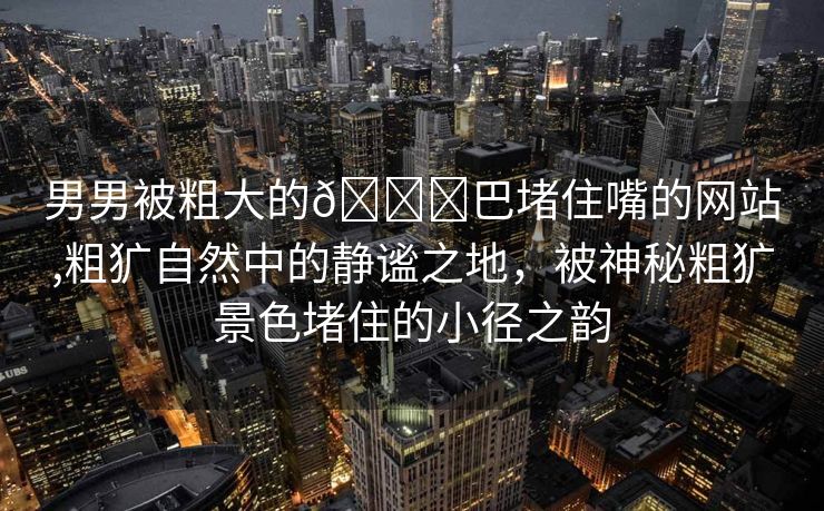 男男被粗大的🐔巴堵住嘴的网站,粗犷自然中的静谧之地，被神秘粗犷景色堵住的小径之韵