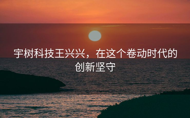 宇树科技王兴兴，在这个卷动时代的创新坚守