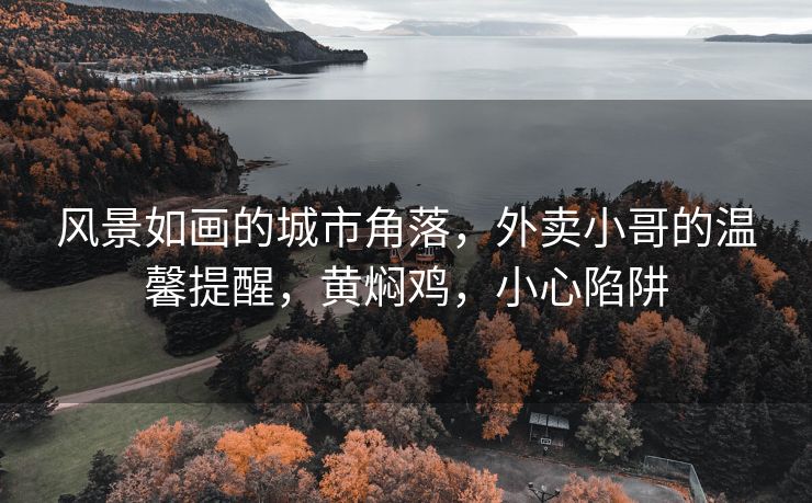 风景如画的城市角落，外卖小哥的温馨提醒，黄焖鸡，小心陷阱