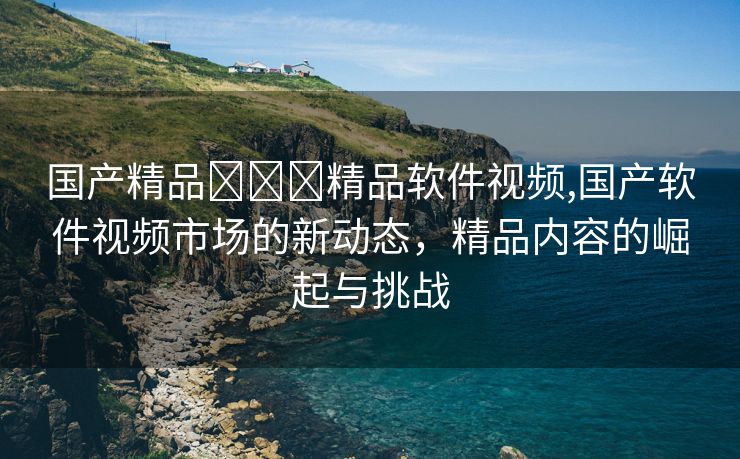 国产精品❌❌❌精品软件视频,国产软件视频市场的新动态，精品内容的崛起与挑战